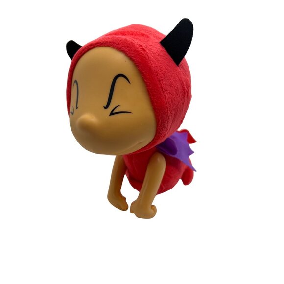 Hasbro Hana Zuki Little Dreamer Red Devil Plush Full of Treasures Plastic Face - Picture 1 of 5